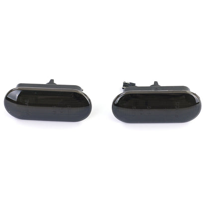 Barra luminosa a LED Indicatore di direzione laterale nero per VW T5 Transporter Caravelle Multivan AB03