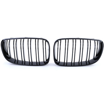 High Performance Double Bar Radiator Grille Fit For BMW E81 E88 LC