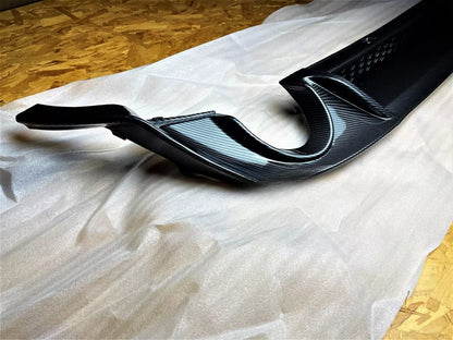 😎Carbon Fiber Diffuser Fit For VW Golf TSI TDI MK7.5 16-20😎 