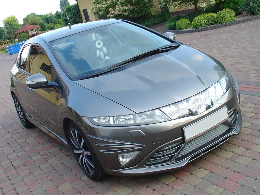 😍HONDA CIVIC (2006 - 2010) AGGIUNTA PARAURTI ANTERIORE + POSTERIORE😍