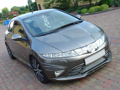 😍HONDA CIVIC (2006 - 2010) AGGIUNTA PARAURTI ANTERIORE + POSTERIORE😍