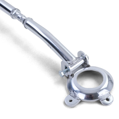 Front Strut Cathedral Aluminum 4 Pieces Polished for Opel Astra G 98-04- 