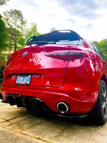 💯Glossy black spoiler kit suitable for Alfa Romeo Stelvio 2017+💯 