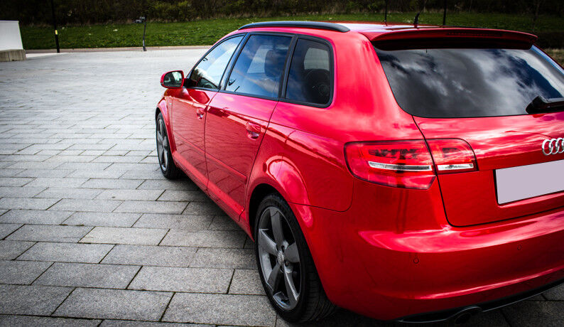 SPOILER SUITABLE FOR AUDI A3 8P SPORTBACK 5 DOORS 2005-2013 