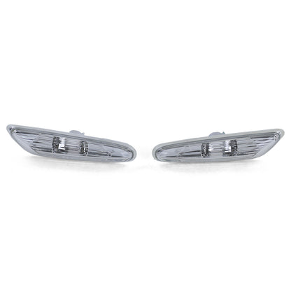 Coppia frecce laterali bianche per BMW X1 E84 dal 09 Serie 1 E81 E87 04-12 AUTOELEGANCERICAMBI