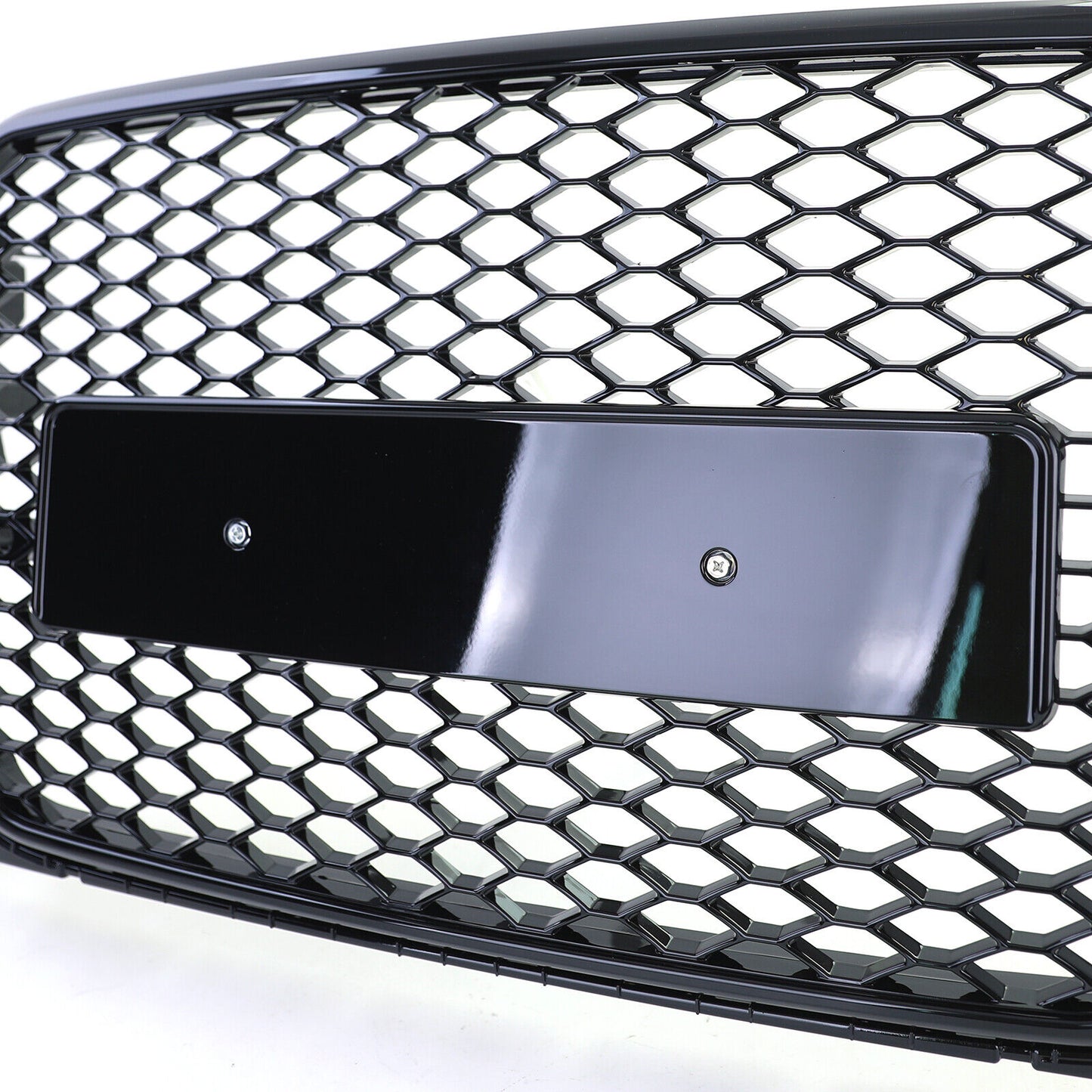Glossy Sport Honeycomb Radiator Grille for Audi Q3 8U prefacelift 11-15