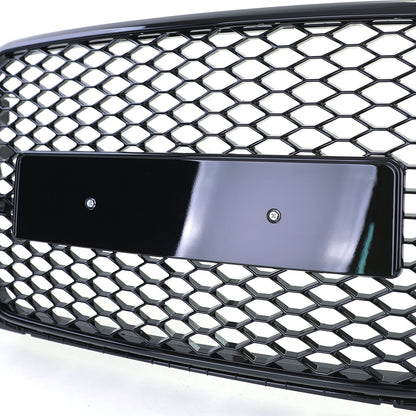 Glossy Sport Honeycomb Radiator Grille for Audi Q3 8U prefacelift 11-15