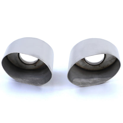 Terminale di scarico in acciaio inox lucidato per Porsche 911 993 C2 C4 93-97