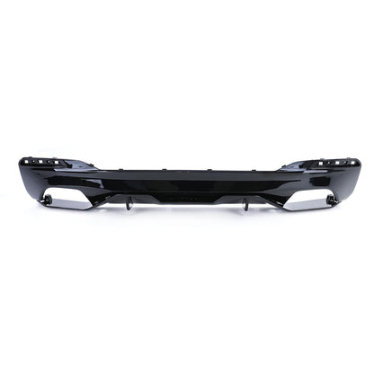 Diffusore posteriore Performance lucido aftermarket compatibile con BMW Serie 5 G30 G31 ab16 520 525 530 540