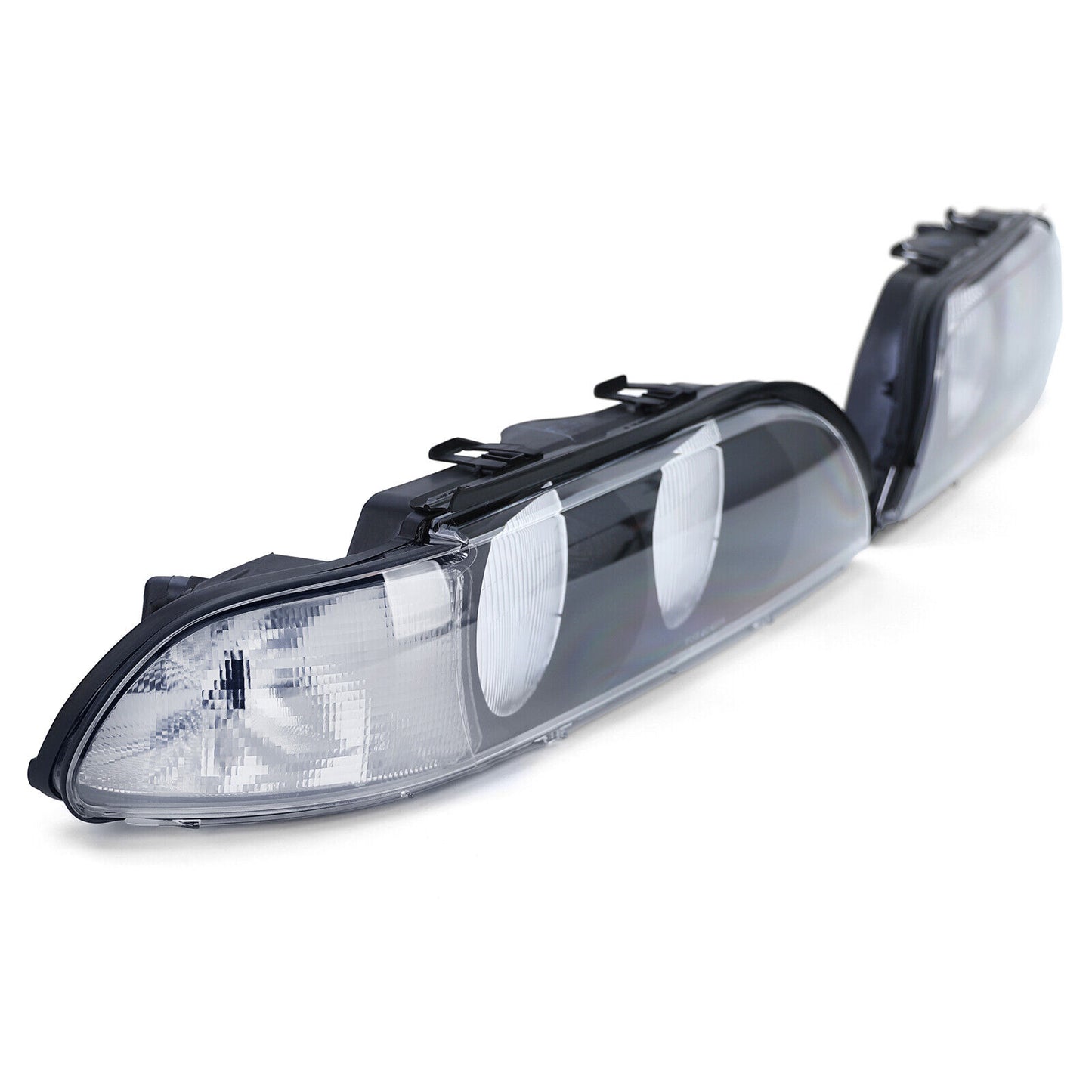 Dischi di dispersione lenti faro indicatore bianco adatto per BMW Serie 5 E39 95