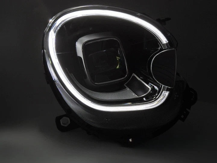 💕 Fari Anteriori Adatti per Mini Cooper R60 R61 10-16 Full LED DRL Neri 💕