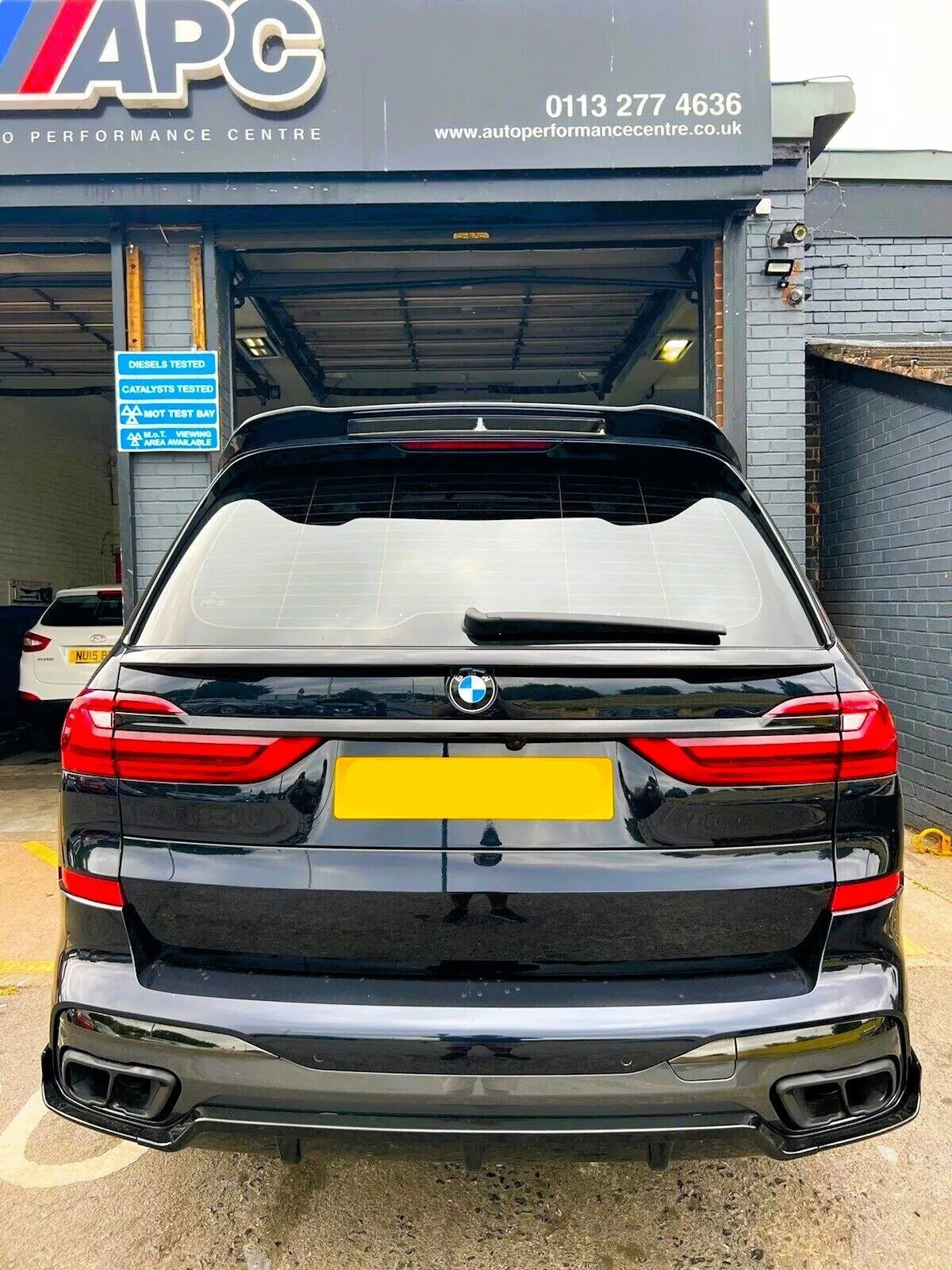 💯KIT Spiler Nero Lucido Adatto Per BMW X7 G07 M60 2018+💯