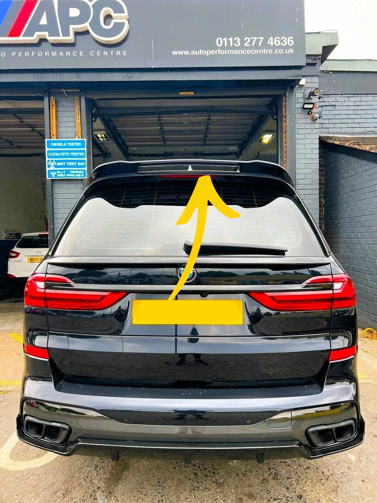 🌟Glossy Black Spoiler KIT Suitable For BMW X7 G07 M60 2018+🌟