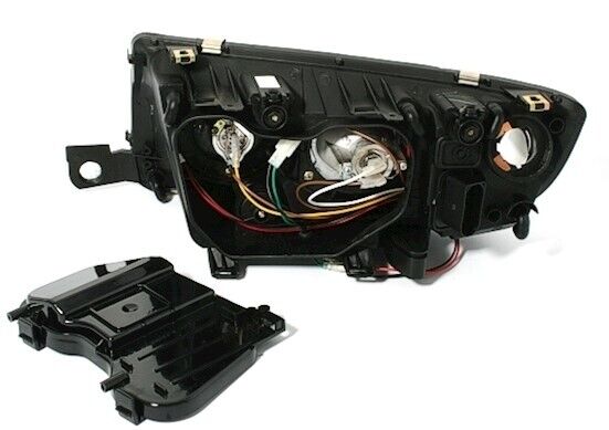 CCFL Angel Eyes Set Fari - Nero per Skoda Fabia 6A 12/99-3/07