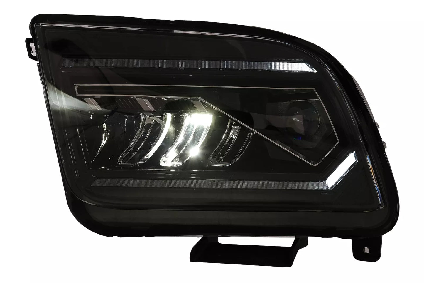😎Fari LED per Mustang V Pre-Facelift 05-09 Luci Svolta Dinamiche Headlights😎