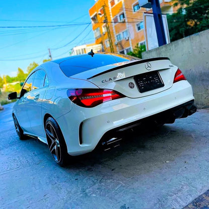😍Kit spoiler in fibra di carbonio adatto per Mercedes CLA Classe W117 C117😍