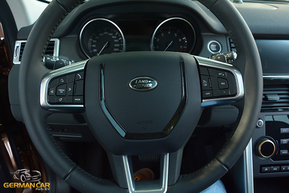 For Land Rover Discovery Sport (L550) Gloss Black Steering Wheel Cover 