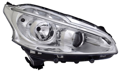 Faro anteriore destro per Peugeot 208 I 2012-2015 H7 Alogena luce di marcia diurna LWR