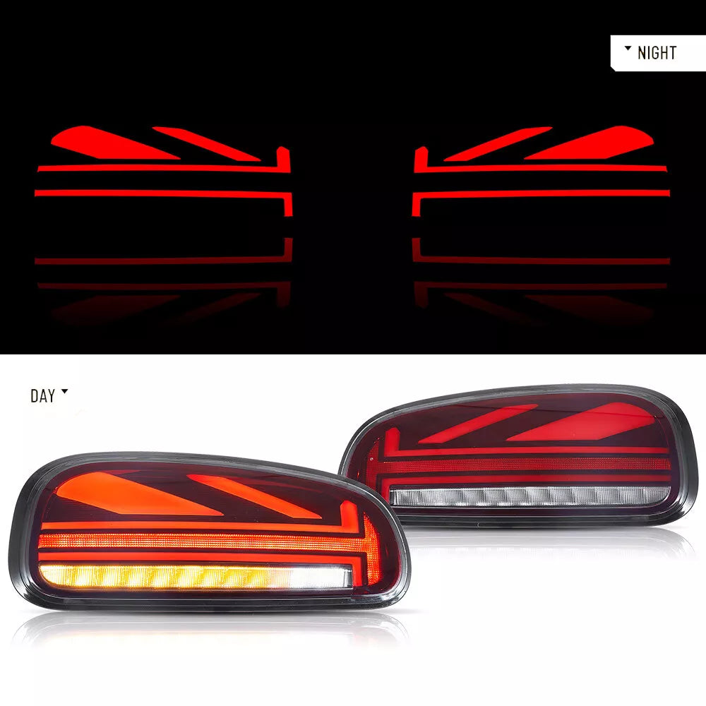 🔥ART.2872 Fanali Posteriori a LED Fumé con Animazione Start-Up – Mini Cooper 🔥