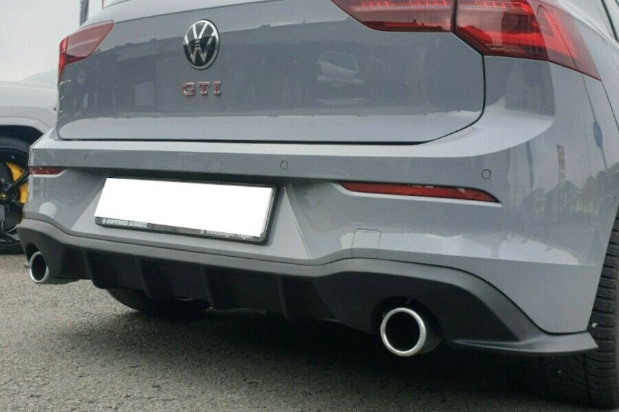 DIFFUSORE+SPOILER adatto per VW Golf 8 GTI 2020+