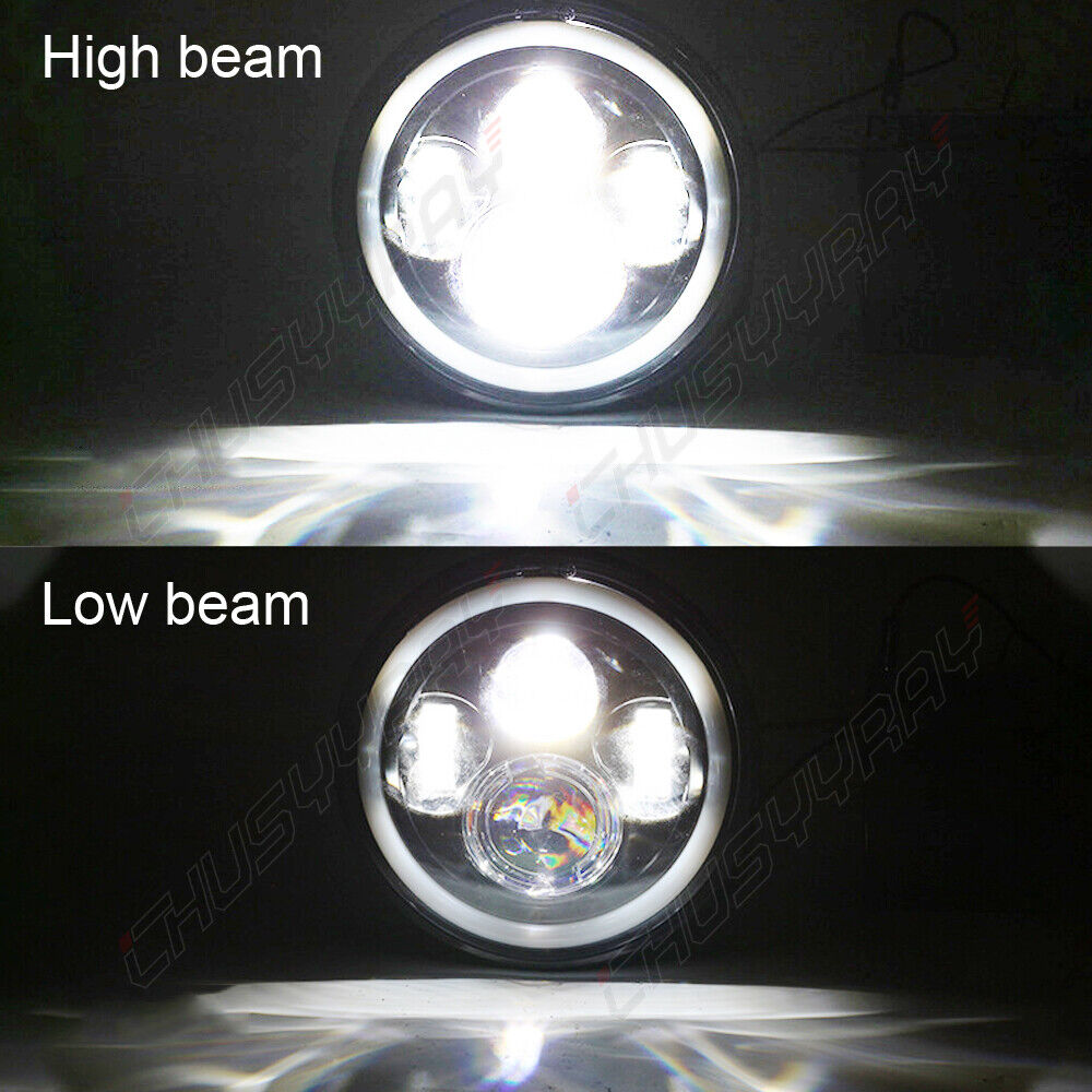 4PCS 5 3/4 "5.75 "pollici Fari LED Hi/Lo DRL Per Chevrolet Caprice 1966-1976