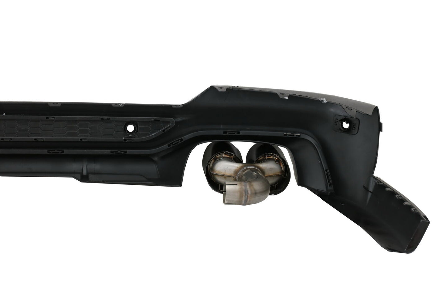 Punte scarico doppia uscita diffusore paraurti per BMW X4 G02 18+ M Sport