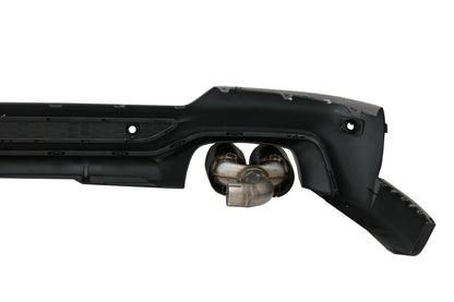 Punte scarico doppia uscita diffusore paraurti per BMW X4 G02 18+ M Sport