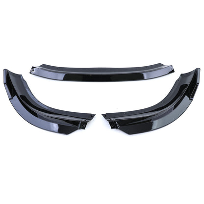 CUP spoiler anteriore nero lucido aftermarket compatibile con VW Polo 9N3 05-09