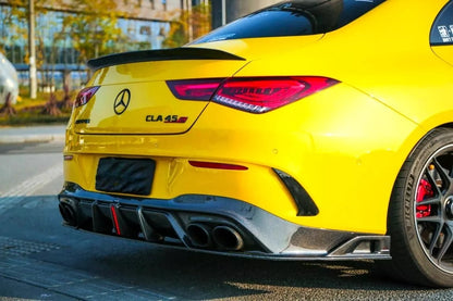 🤩Kit spoiler in fibra di carbonio adatto per Mercedes CLA Classe W118 C118🤩
