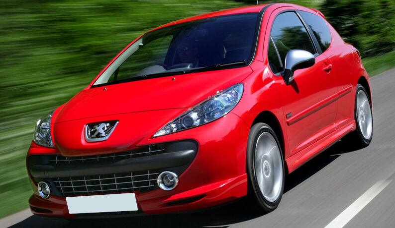 MINIGONNE LATERALI LOOK GTI (2006-2012) ADATTE PER PEUGEOT 207
