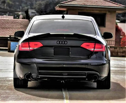 😍Glossy black spoiler KIT suitable for Audi A4 B8 PREFACELIFT 2008-12😍