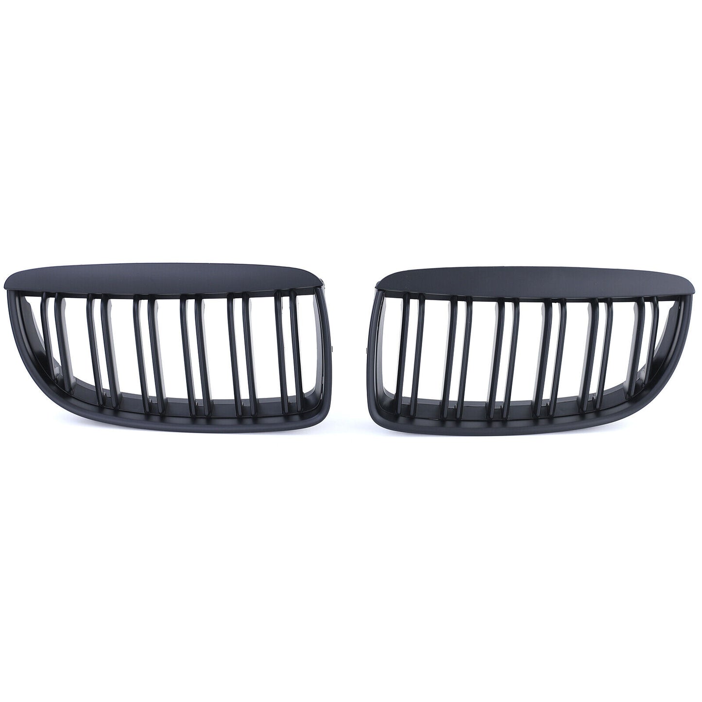 Griglia radiatore sportiva doppia barra performance opaca per BMW Serie 3 05-08
