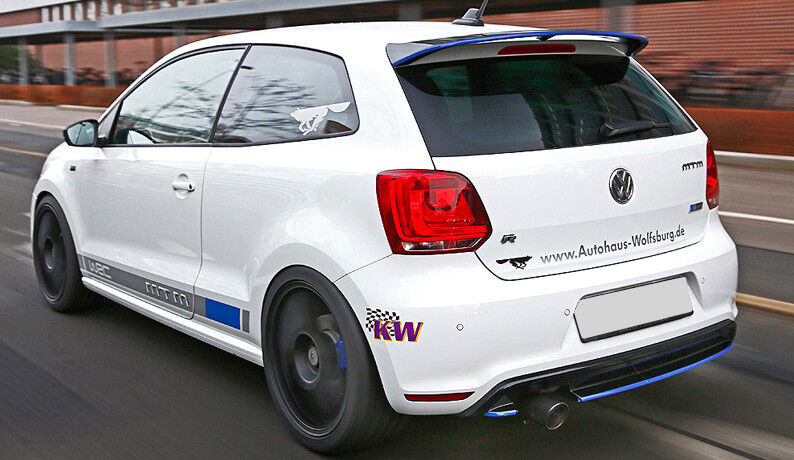 SPOILER SUITABLE FOR VW POLO 5 6R (2009 - 2017 ) R WRC STYLE 