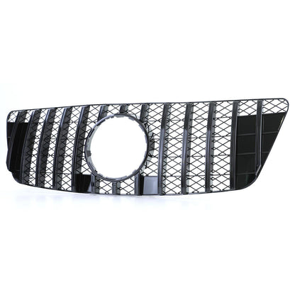 Griglia Terminale Nera Lucida aftermarket compatibile con Mercedes Classe M W164 Mopf 08-11