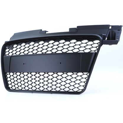 Griglia a nido d'ape senza emblema nero opaco aftermarket compatibile con Audi TT 8J pre-restyling 06-10