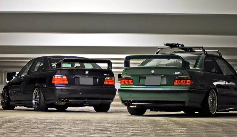 🖤KIT SPOILER ADATTO PER BMW SERIE 3 E36 STILE M3 GT CLASS 2 (1990-1999 )🖤