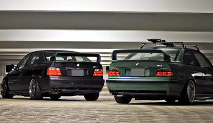 🖤KIT SPOILER ADATTO PER BMW SERIE 3 E36 STILE M3 GT CLASS 2 (1990-1999 )🖤