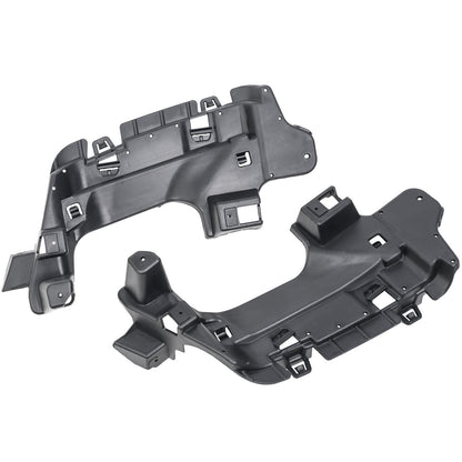 Diffusore posteriore doppio tubo adatto per Mercedes GLC X253 2015-19 nero