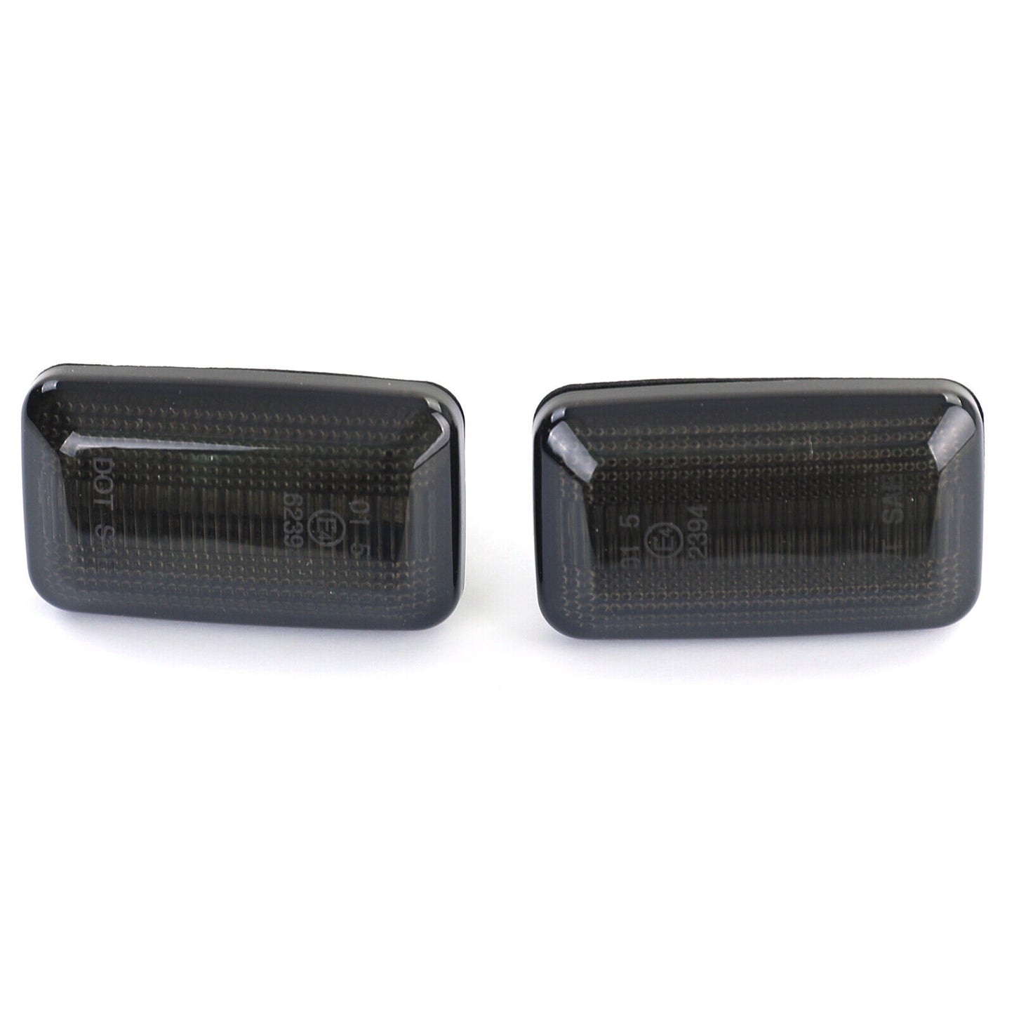 Indicatore di direzione laterale a LED fumè nero per Audi 80 B4 90 100 200 V8 A6