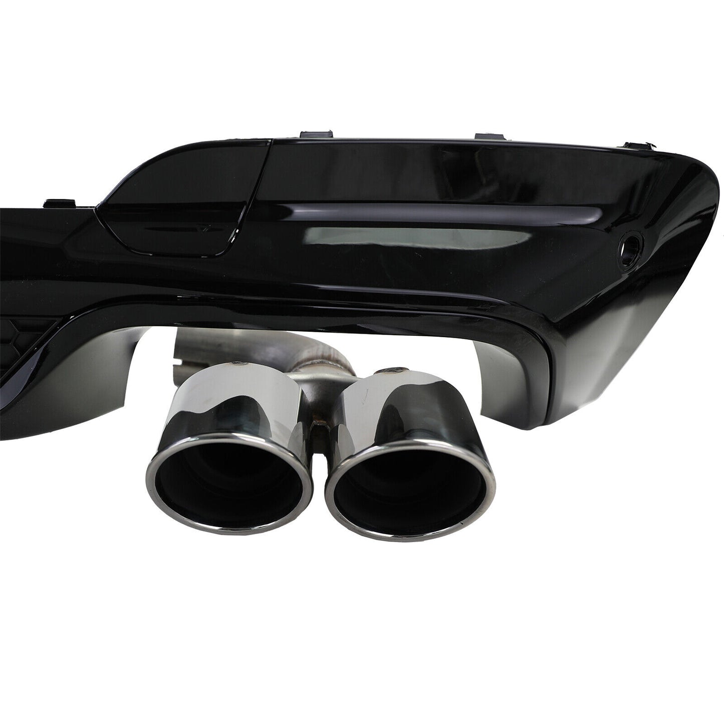 Diffusore posteriore con terminali di scarico cromati adatto per BMW X3 G01