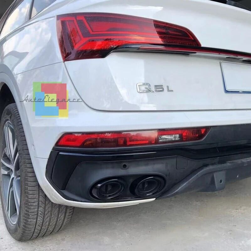 💎DIFFUSORE ADATTO PER AUDI Q5 SPORTBACK 2021-2022 LOOK SQ5 NERO LUCIDO💎