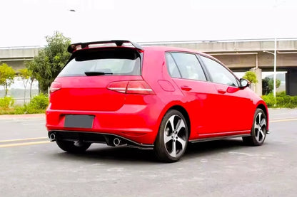 💙KIT Gloss Black Spoiler suitable for VW Golf R GTD GTI💙