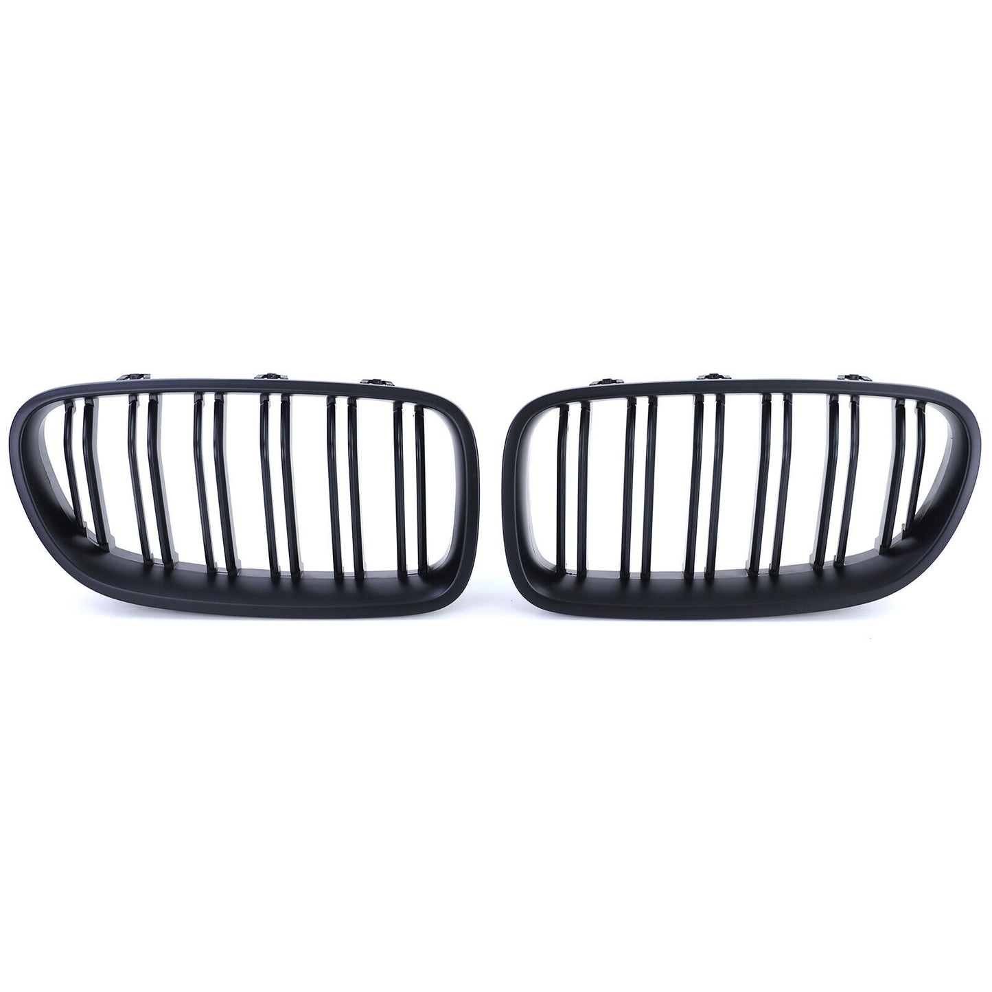 Matte Performance Double Bar Sport Radiator Grille for BMW F10 F11 10-17-