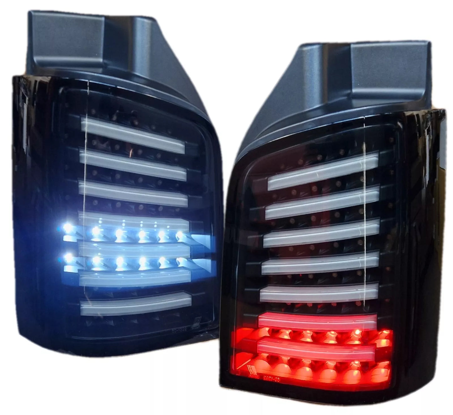 Luci posteriori LED luci posteriori per VW T5 bus 03-09 nero lobbano posteriore sinistro destro