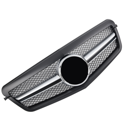 Griglia sportiva per Mercedes W212 E FINO AL 2013 NERO OPACO AMG LOOK
