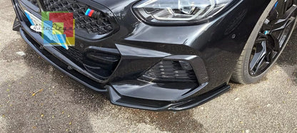 ⭐0212⭐SPLITTER ANTERIORE ADATTO PER BMW Z4 G29 2018+ M LOOK SPORT NERO LUCIDO 🔥