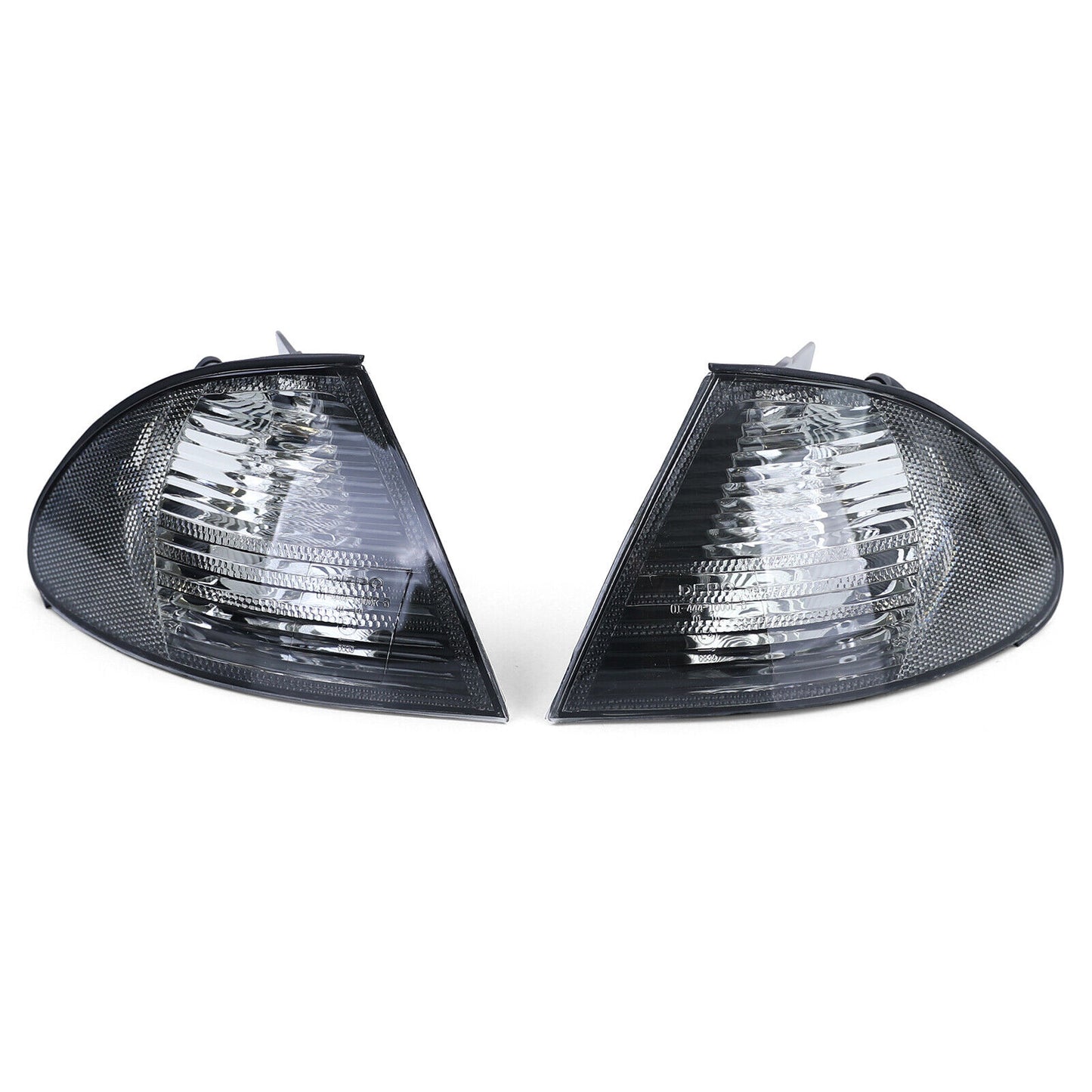 Indicatore di direzione in cristallo nero aftermarket compatibile con BMW 3ER E46 Berlina Touring 98-01