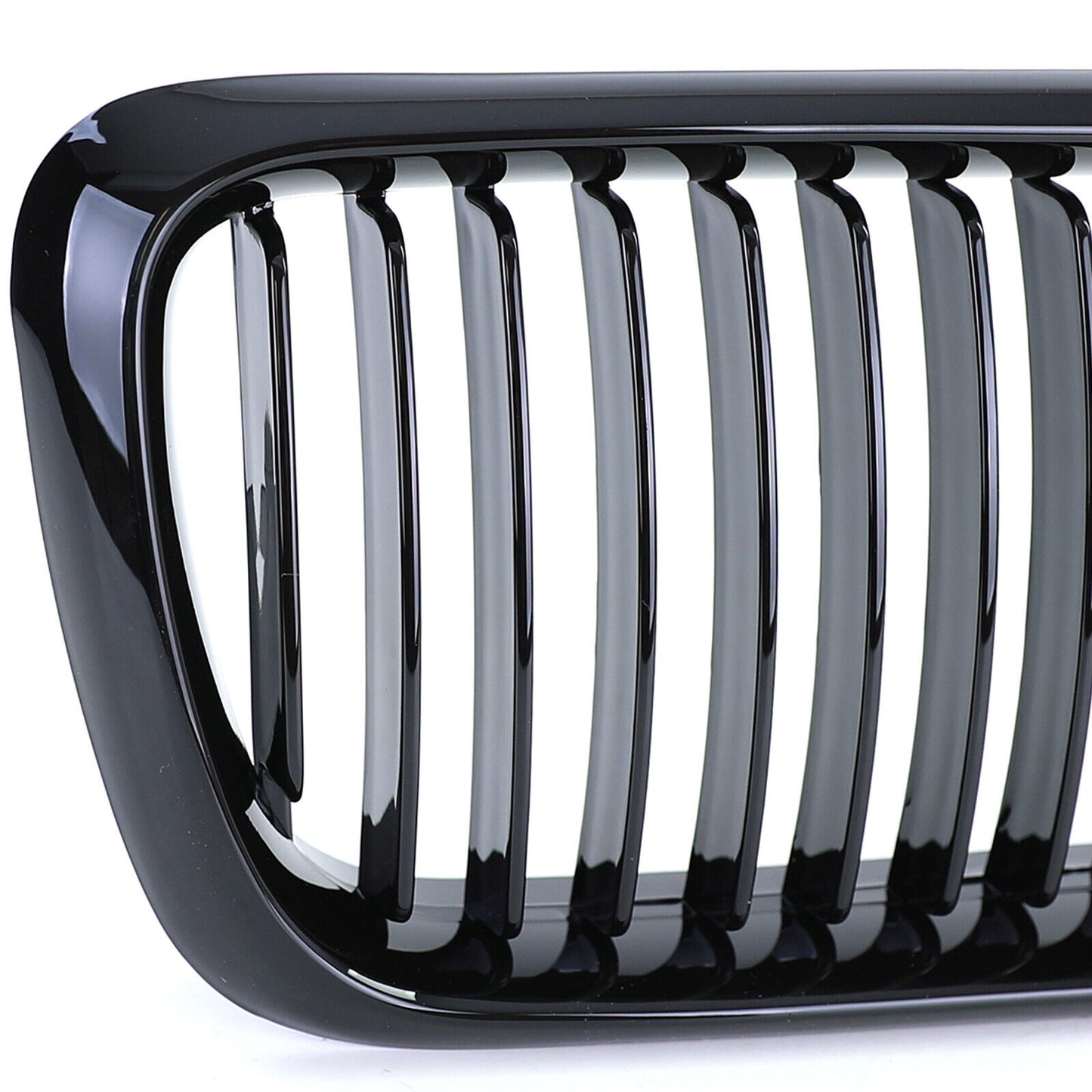Aftermarket Gloss Black Performance Electric Grille Compatible with BMW 3 Series E36 96-99 