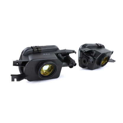 Set fendinebbia in vetro trasparente smoke nero aftermarket compatibile con Mercedes W203 CL203 C209 SLK R170