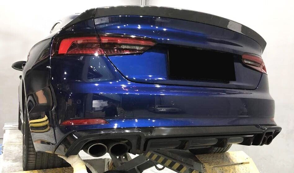 DIFFUSER FOR AUDI A5 F5 COUPE S-LINE 2016-2019 only S-Line 